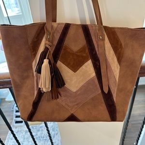 Tshirt&Jeans brown handbag.